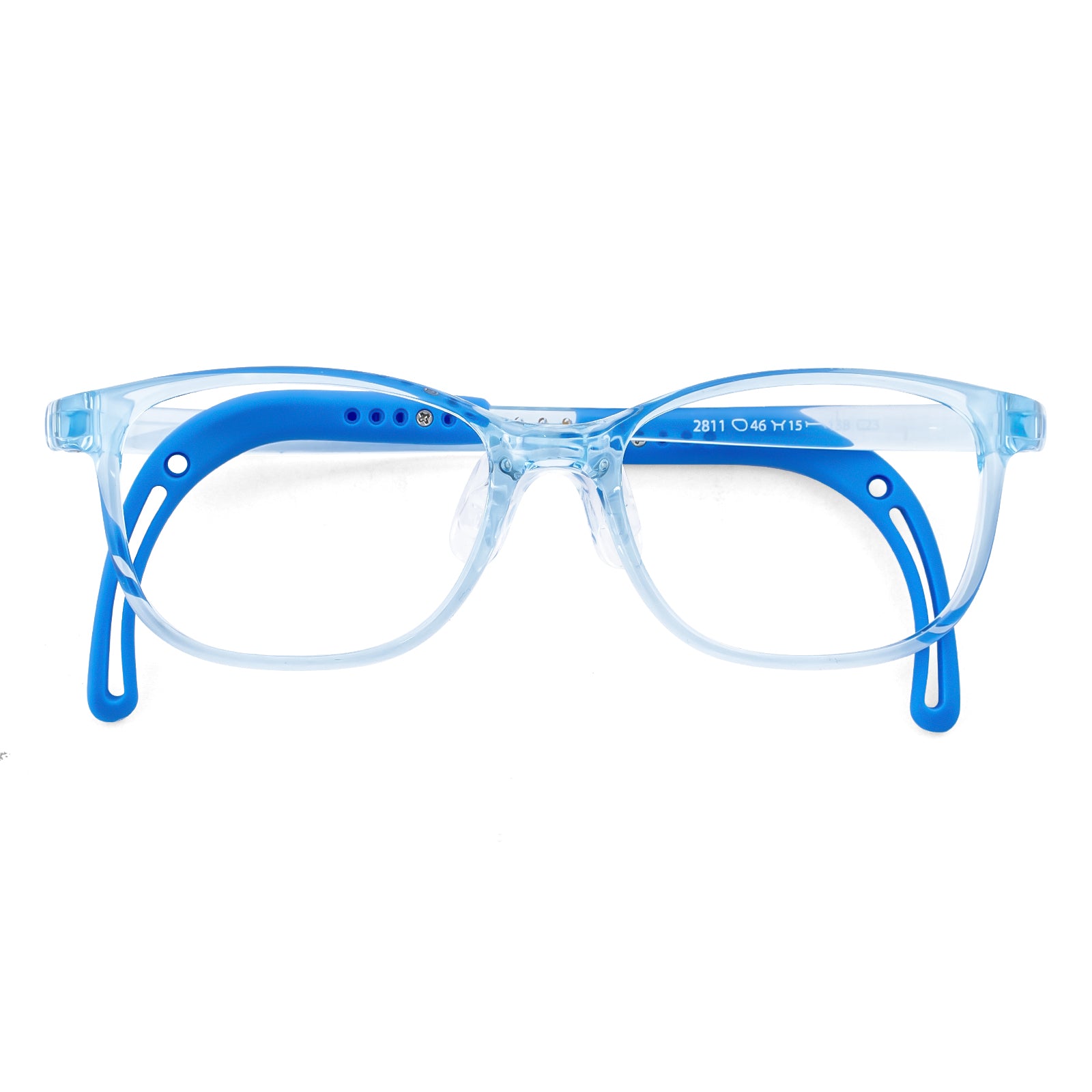 Lily blue kids prescription glasses