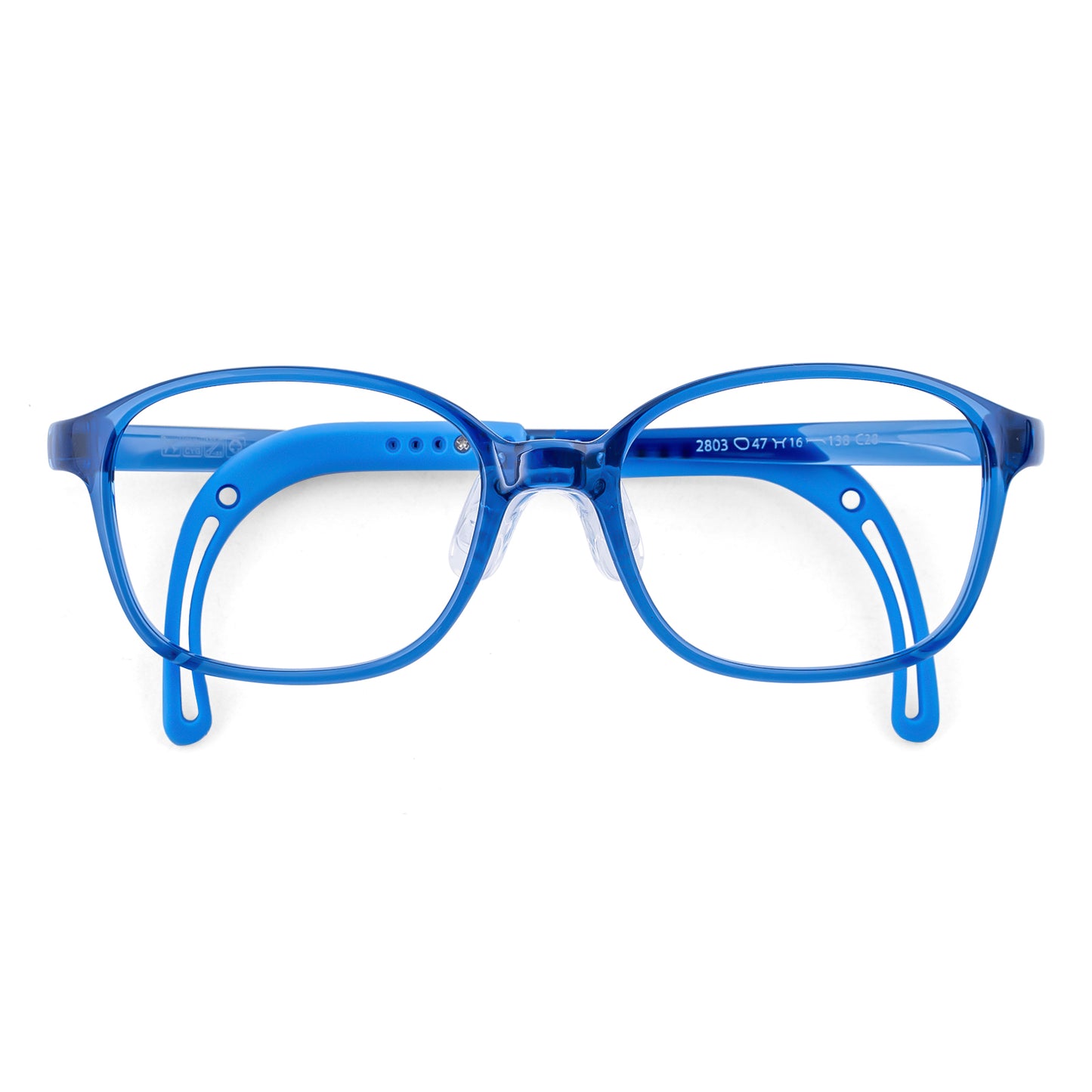 Leo blue kids prescription glasses