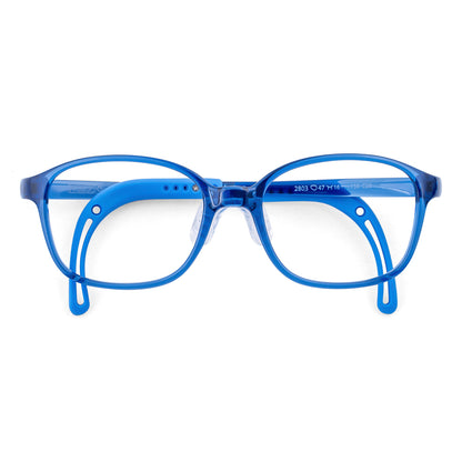 color:Blue | Leo blue kids prescription glasses