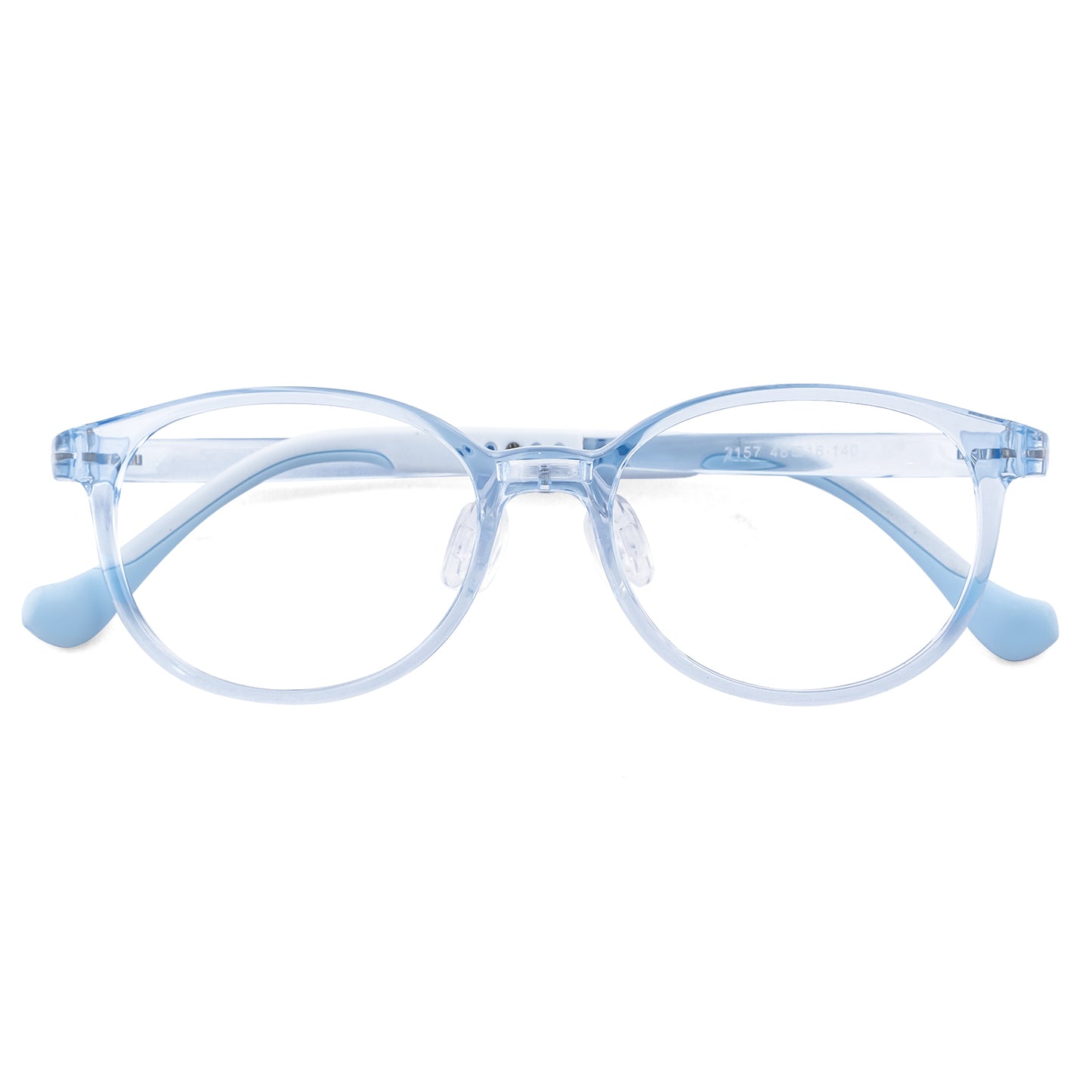 Theo blue kids prescription glasses