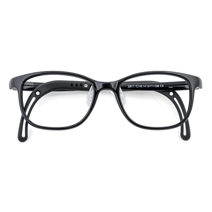 color:Black | Lily black kids prescription glasses