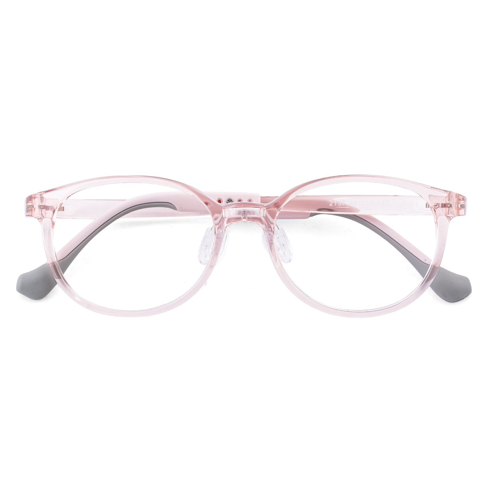 Theo pink kids prescription glasses