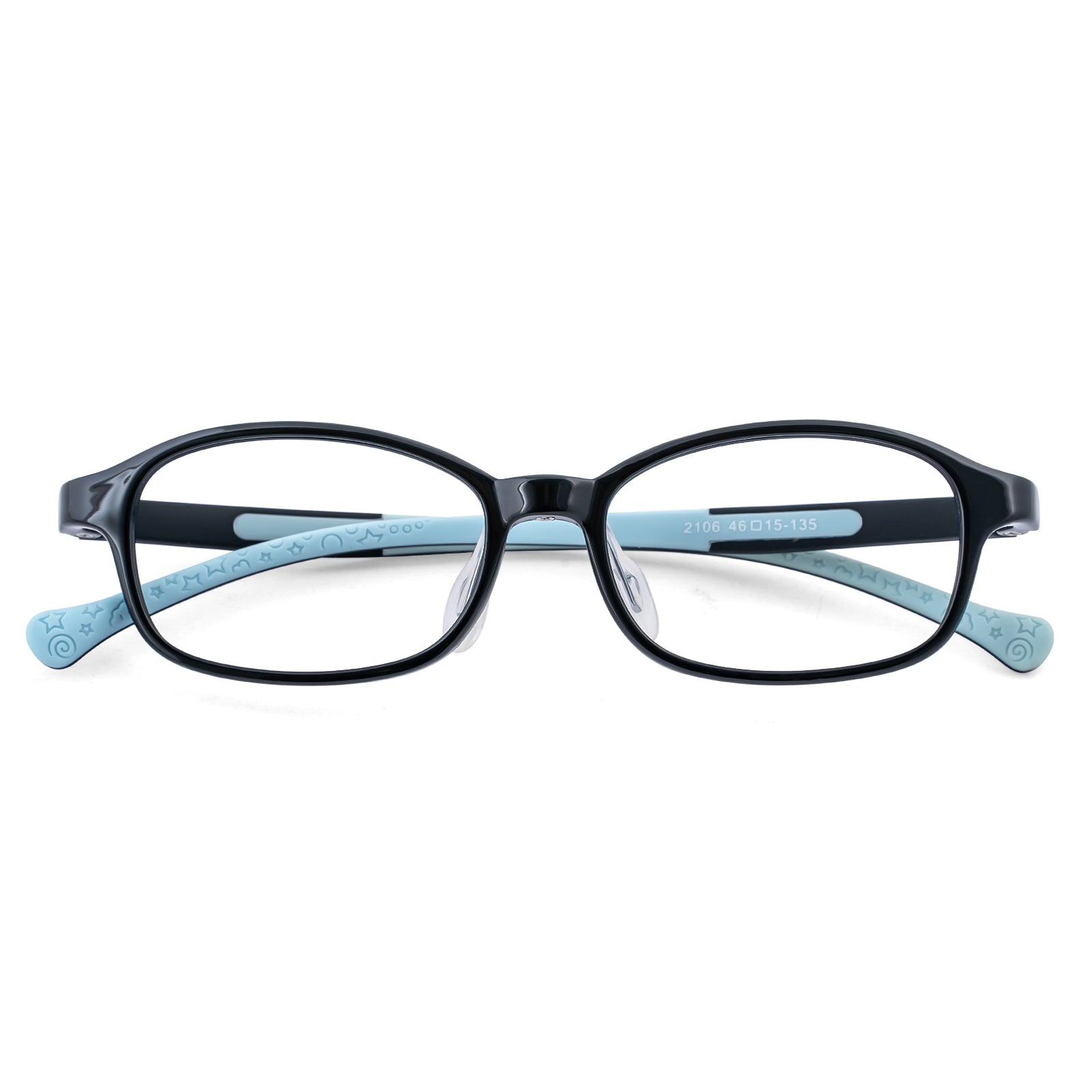 Noah black kids prescription glasses