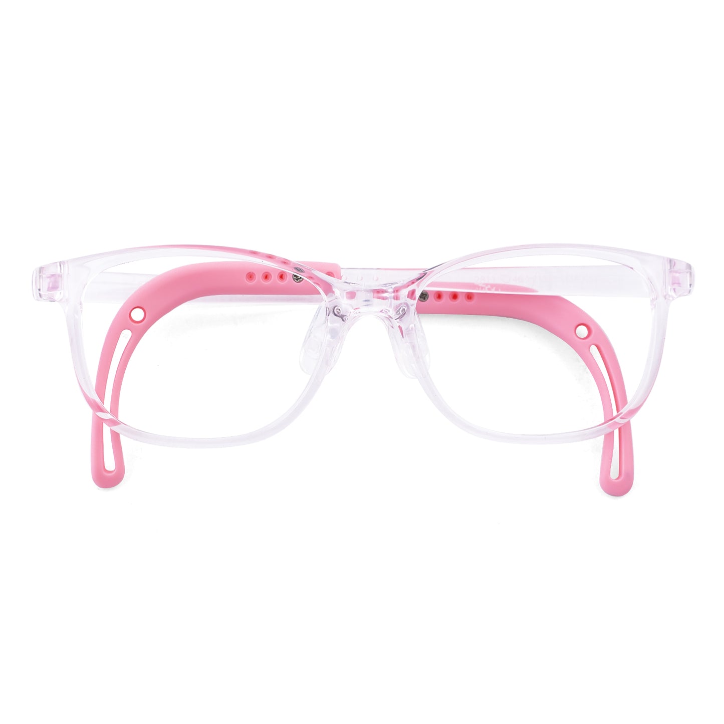 Lily clear pink kids prescription glasses