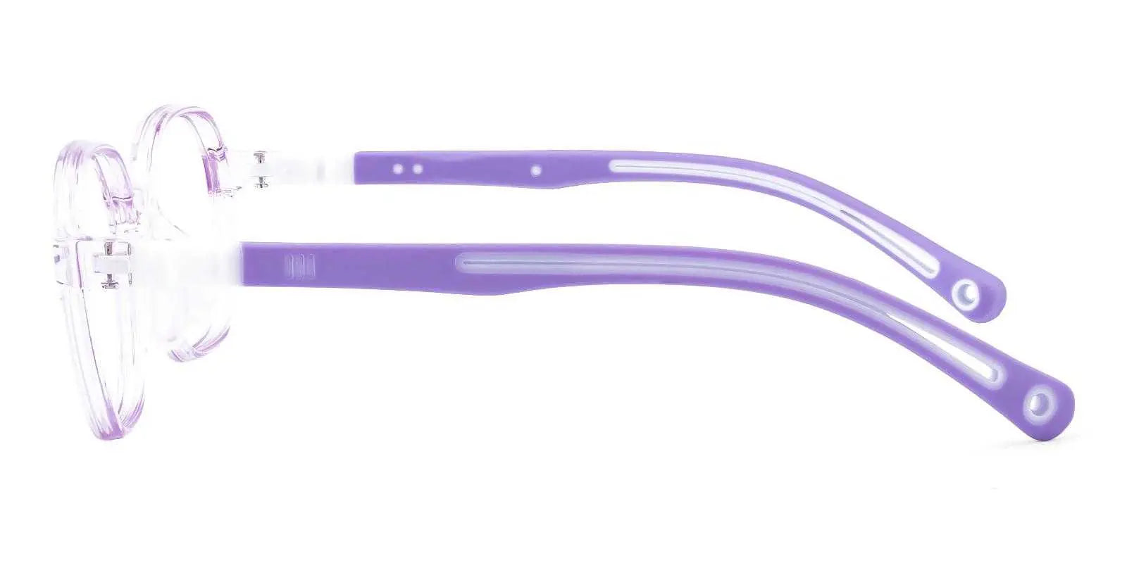 Campbell - Kid's Oval Blue Eyeglasses Frame