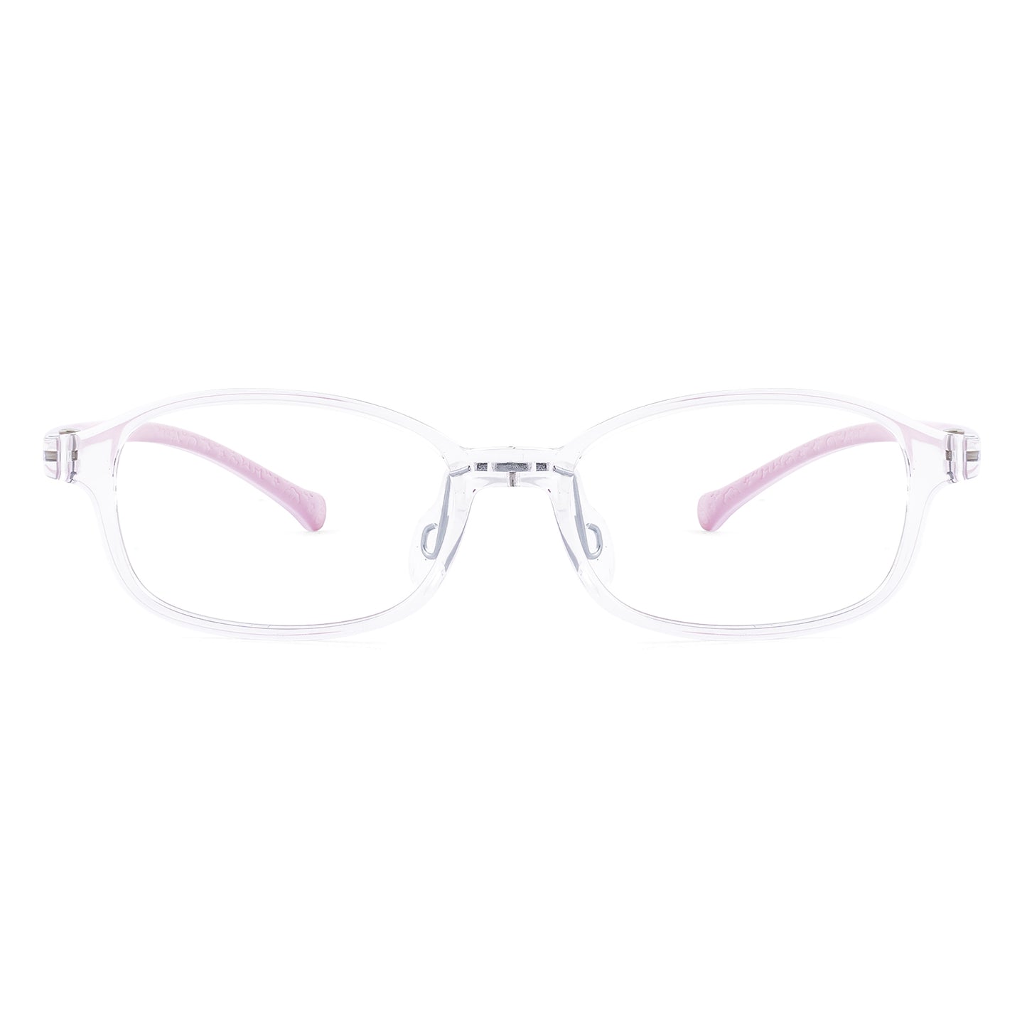 Noah purple kids glasses front frame detail