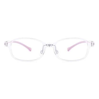 color:Purple | Noah purple kids glasses front frame detail