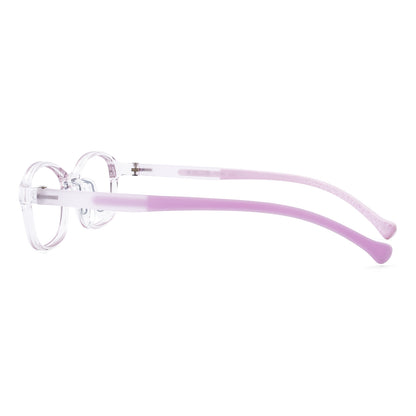 color:Purple | Noah purple kids glasses side view