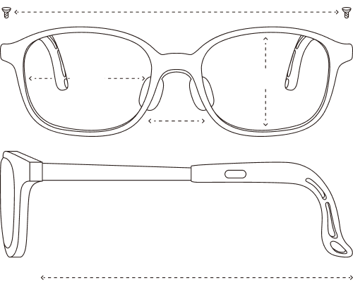 Frame size guide